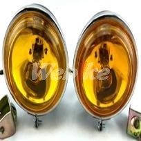 GAGIO MOTOR PARTS ガジオモーターパーツ Spotlight Double yellow round フォグランプ 灯火類 電装系
