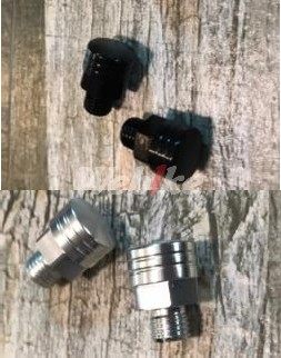 GAGIO MOTOR PARTS ガジオモーターパーツ Mirror Hole Cap CNC ミラーアダプター ハンドル