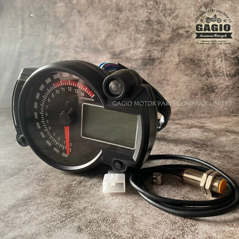 GAGIO MOTOR PARTS ガジオモーターパーツ RPM＆Speed meter KOSO Style