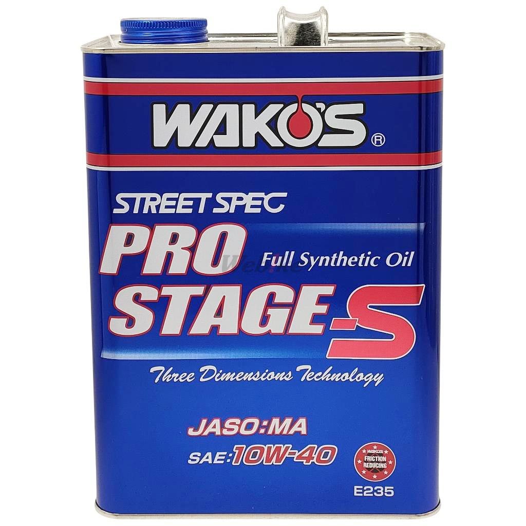 WAKOS ワコーズ Pro-S 40 プロステージS【10W-40】【4サイクルオイル】 YAMAHA ヤマハ HONDA ホンダ SUZUKI スズキ KAWASAKI カワサキ 4サイクルオイル オイル