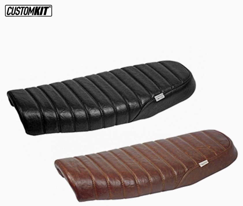CustomKit カスタムキット Tracker Seat TR Stripe W175TR (Non SE) KAWASAKI カワサキ シート シート関連 外装