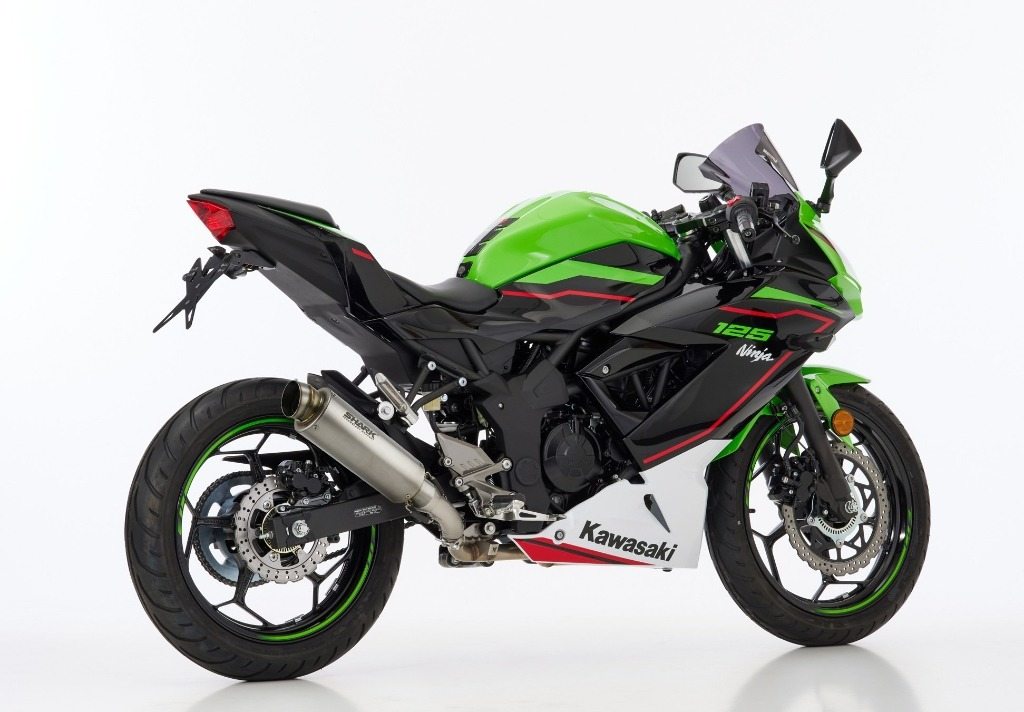 SHARK シャーク SRC 4 スリップオンマフラー Super Short Ninja 125 Z125 KAWASAKI カワサキ マフラー