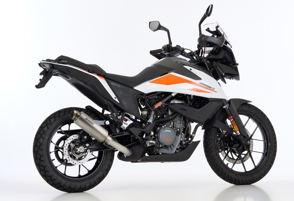 SHARK シャーク SRC 4 スリップオンマフラー Super Short 390 Adventure KTM マフラー