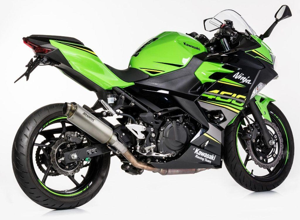 SHARK シャーク SRC 4 スリップオンマフラー Super Short Ninja 300 Z300 KAWASAKI カワサキ マフラー