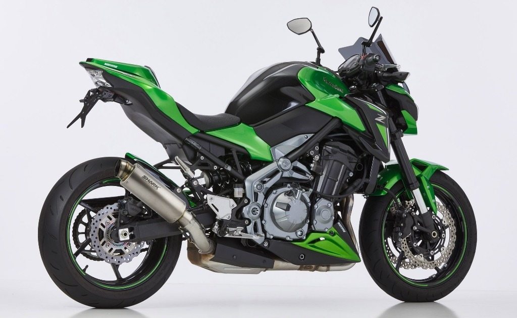 SHARK シャーク SRC 4 スリップオンマフラー Super Short Z900 KAWASAKI カワサキ マフラー