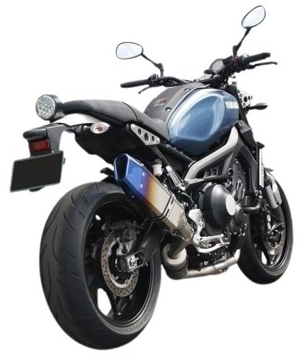 Other - TRICKSTAR トリックスター フルエキゾーストマフラー IKAZUCHI (イカヅチ) ショート 政府認証 XSR900 YAMAHA ヤマハ マフラー サイレンサータイプ：焼チタン
