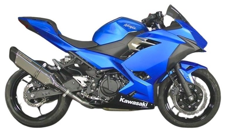 TRICKSTAR トリックスター スリップオンマフラー IKAZUCHI (イカヅチ) 政府認証 Ninja400 Z250 Z400 Ninja250 KAWASAKI カワサキ KAWASAKI カワサキ KAWASAKI カワサキ KAWASAKI カワサキ タイプ：IKAZUCHIステンレスカーボンサイレンサー