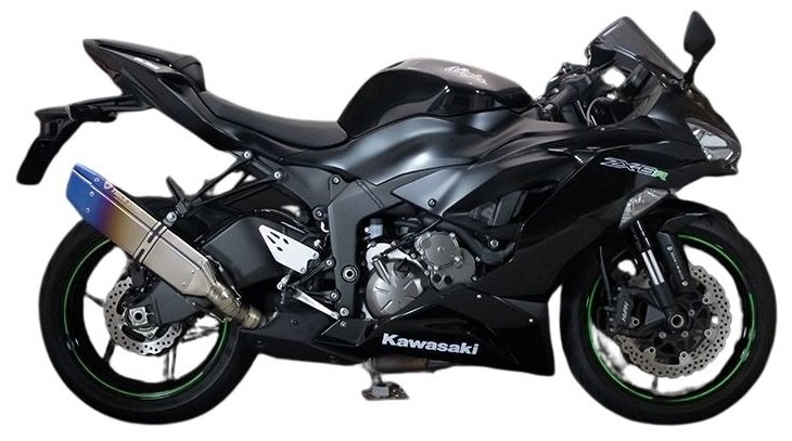 TRICKSTAR トリックスター 政府認証 スリップオンマフラー IKAZUCHI(イカヅチ) ZX-6R KAWASAKI カワサキ