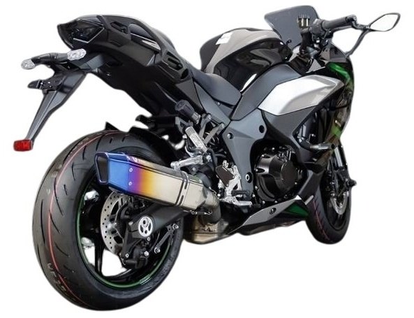 TRICKSTAR トリックスター レーシングスリップオンマフラー IKAZUCHI Ninja 1000SX KAWASAKI カワサキ スリップオンマフラー マフラー タイプ：IKAZUCHI焼ステンレス