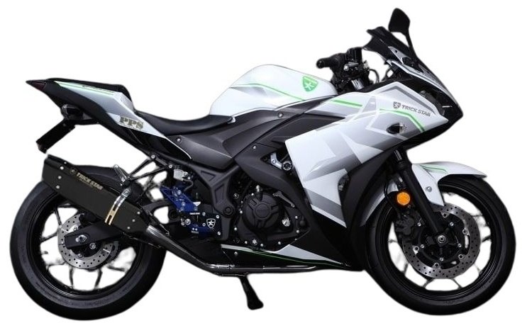 Other - TRICKSTAR トリックスター 政府認証 スリップオンマフラー IKAZUCHI(イカヅチ) YZF-R25 YAMAHA ヤマハ マフラー タイプ：IKAZUCHIブラックエディション