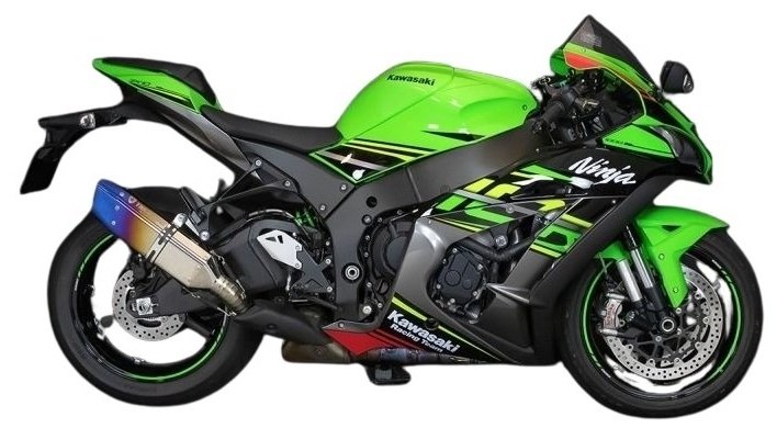 TRICKSTAR トリックスター スリップオンマフラー IKAZUCHI(イカヅチ) ショート 政府認証 ZX-10R KAWASAKI カワサキ