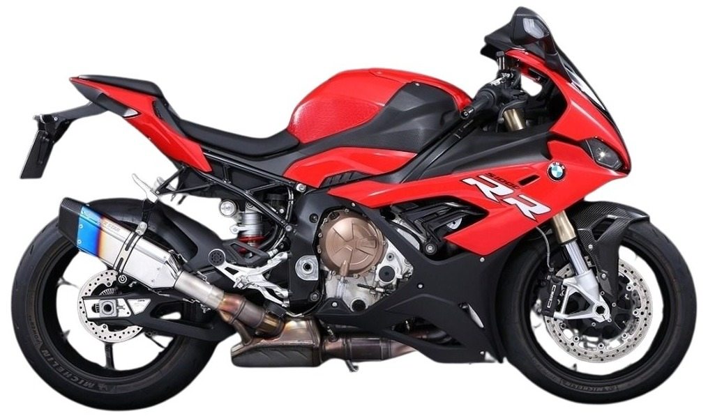 TRICKSTAR トリックスター 政府認証スリップオンマフラー IKAZUCHI ショート S1000RR BMW スリップオンマフラー マフラー サイレンサータイプ：IKAZUCHI焼ステンレス