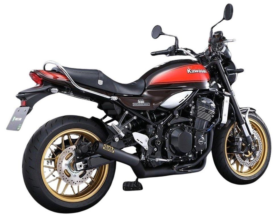 TRICKSTAR トリックスター 政府認証ショートフルエキゾーストマフラー イカヅチ管 Z900RS KAWASAKI カワサキ フルエキゾーストマフラー