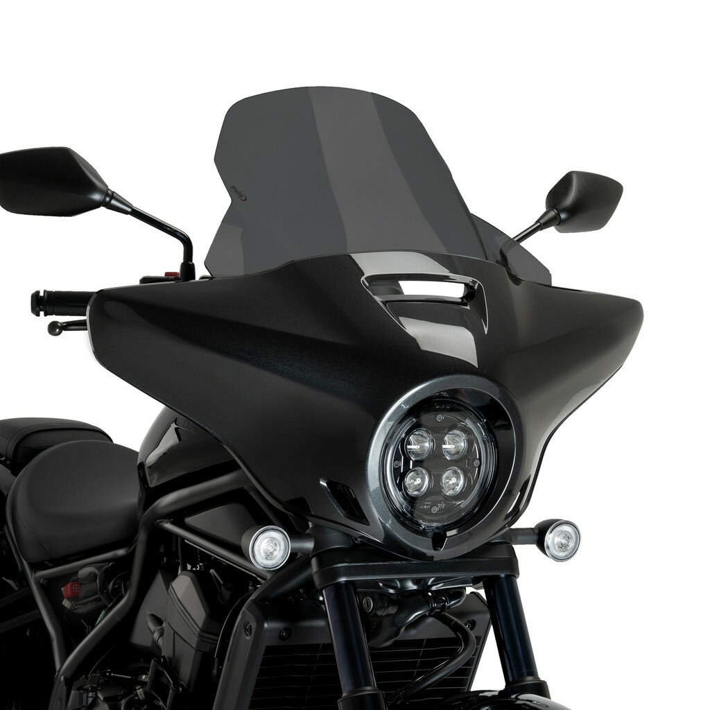 Windshield ゼロ重力23-580-19スポーツツーリングウィンドスクリーンダークスモーク ZERO GRAVITY 23-580-19 Sport Touring Windscreen Dark Smoke