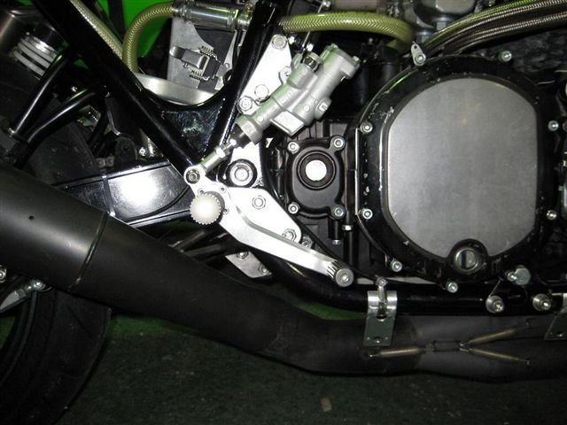 SPEED SHOP ITO スピードショップイトウ Z用ステップキット(アルミ削りだしバータイプ) Z750FX1 Z1000MK2 KZ1000 KZ1000LTD Z1R KZ900LTD Z1 Z2 ボルトカラー：ブラック / 機械式ブレーキスイッチキット：なし