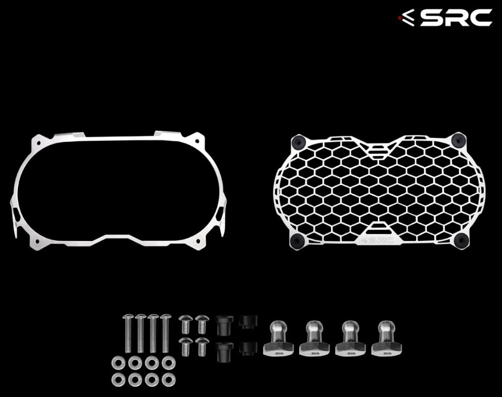 SRC エスアールシー ヘッドライトガード DesertX DUCATI ドゥカティ 外装