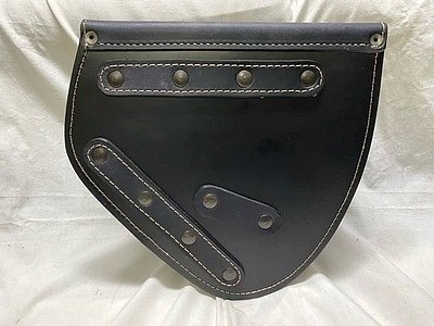 部品屋K&W 【Lucky Custom Leather】サドルバッグ タイプ1 サイドバッグ 車体用バ...