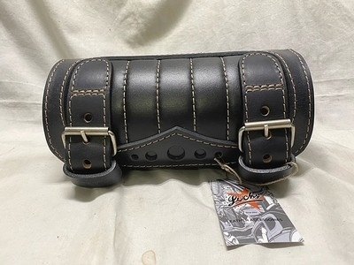 Other - 部品屋K&W 【Lucky Custom Leather】ツールバッグ ツールバッグ バッグ カラー：ダメージブラック×ブラック