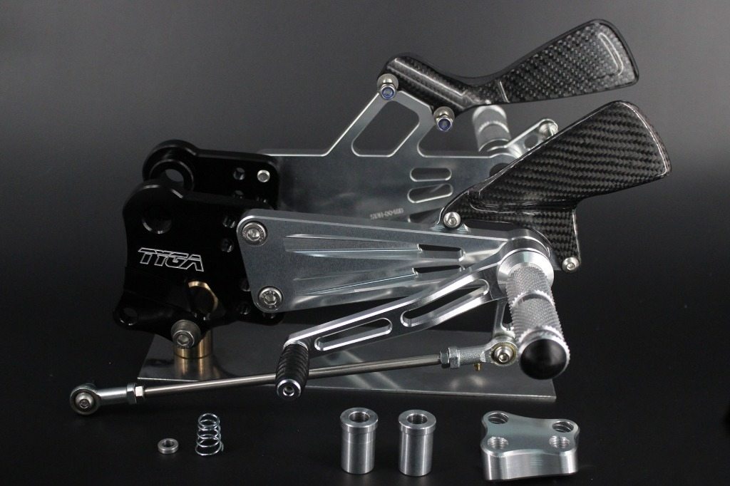 TYGA PERFORMANCE タイガパフォーマンス レーシングバックステップキット KTM RC390 2022-2023 バックステップ ステップ 足回り