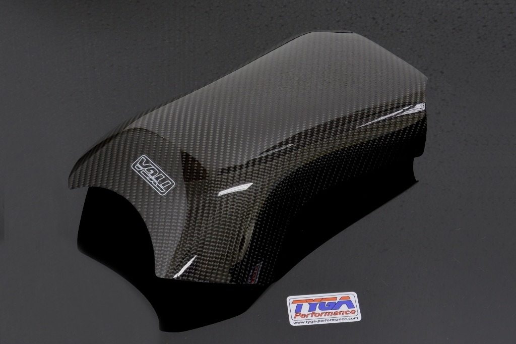 TYGA PERFORMANCE タイガパフォーマンス カーボン製タンクカバー Kawasaki Serpico 150 Serpico150 KAWASAKI カワサキ タンクカバー タンク関連 外装