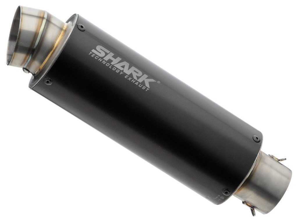 751 cc 〜 - SHARK シャーク SRC 4 スリップオンマフラー GSX-8S SUZUKI スズキ マフラー material：eloxed aluminium／colour：black
