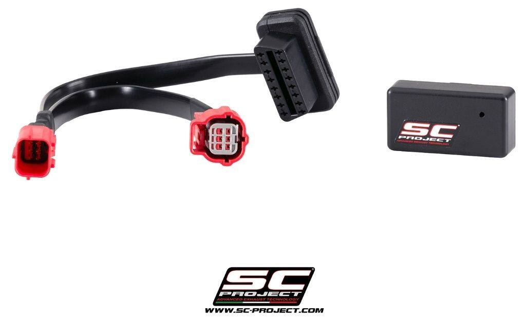 SC-PROJECT SCプロジェクト キャタライザーキャンセル専用ECRデバイス STREET TRIPLE 765 RS R TRIUMPH トライアンフ その他マフラーオプション・補修部品 マフラー