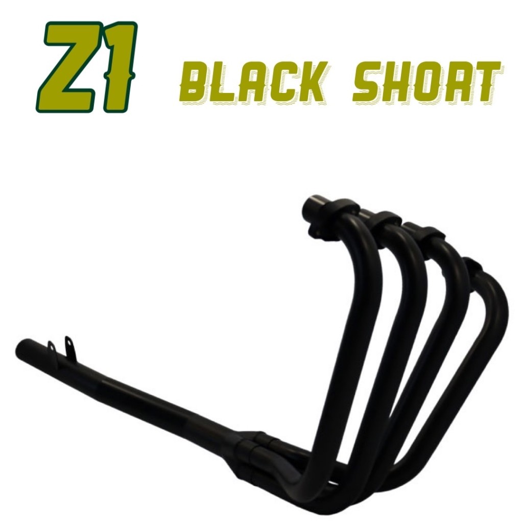 プレイマンズ・コレクション Z1 ショート管 ブラック KAWASAKI カワサキ フルエキゾーストマフラー マフラー