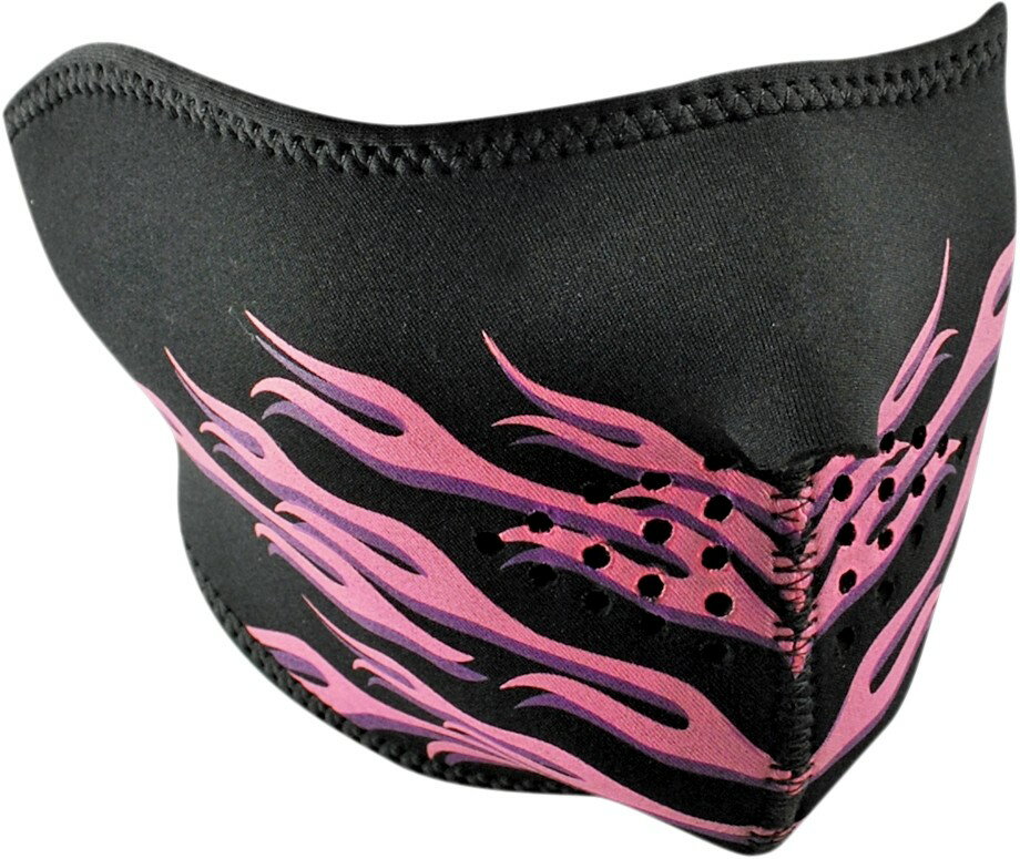 ZAN HEADGEAR إåɥ HALF MASK PINK FLAMES եޥ ѥ