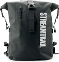 StreamTrai ストリームトレイル BACKPACK KOZU (コウズ) カラー：BLACK／SILVER(シルバーロゴ)