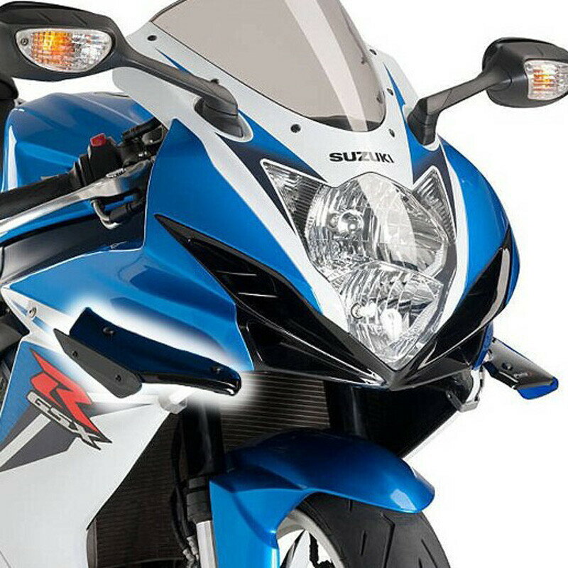 Puig プーチ サイドダウンフォーススポイラー GSX-R600 GSX-R750 SUZUKI スズキ サイドカウル・サイドカバー カウル関連 外装