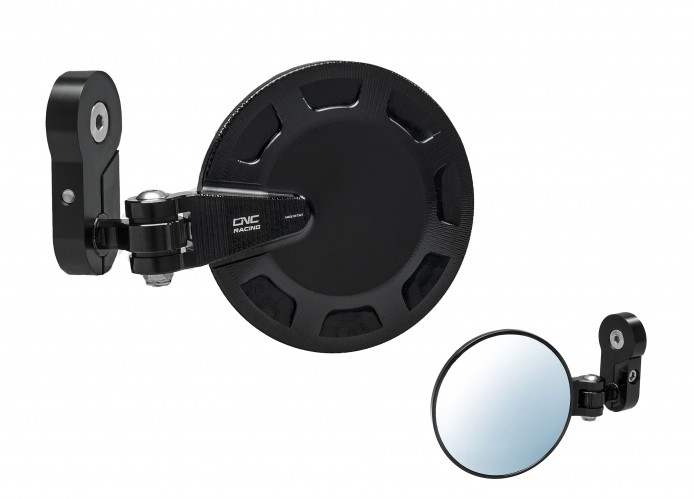 CNC Racing シーエヌシーレーシング バーエンドミラー ロケット ハンドル