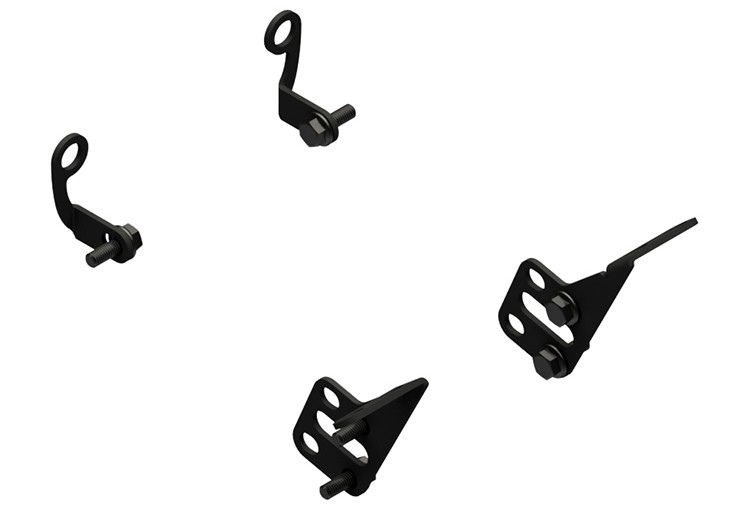 CNC Racing シーエヌシーレーシング ブレーキ冷却ダクト用取付キット 848 848EVO DUCATI ドゥカティ その他キャリパーオプション・補修部品 ブレーキ