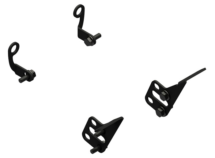 CNC Racing シーエヌシーレーシング ブレーキ冷却ダクト用取付キット Multistrada 1200S Granturismo Pikes Peak Touring DUCATI ドゥカティ その他キャリパーオプション・補修部品 ブレーキ