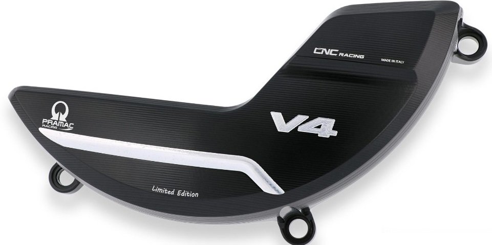 CNC Racing シーエヌシーレーシング 【PRAMAC RACING】クラッチカバープロテクター PANIGALE V4 S DUCATI ドゥカティ クラッチカバー エンジンパーツ エンジン