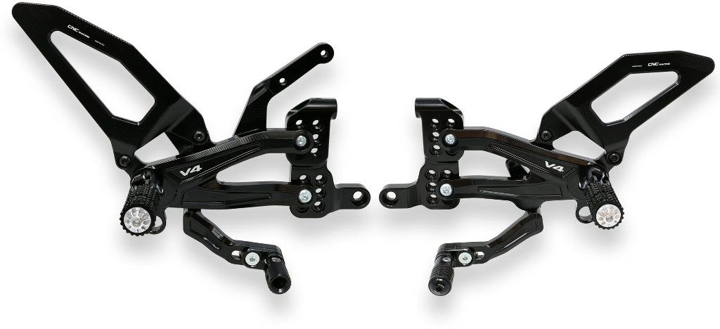 CNC Racing シーエヌシーレーシング RPS アジャスタブル バックステップ PANIGALE V4 25°ANNIVERSARIO 916 R S SP SP2 30° ANNIVERSARIO DUCATI ドゥカティ ステップ 足回り