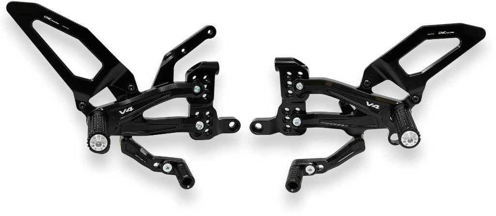 CNC Racing シーエヌシーレーシング RPS アジャスタブル バックステップ EASY PANIGALE V4 25°ANNIVERSARIO 916 R S SP SP2 30° ANNIVERSARIO DUCATI ドゥカティ ステップ 足回り