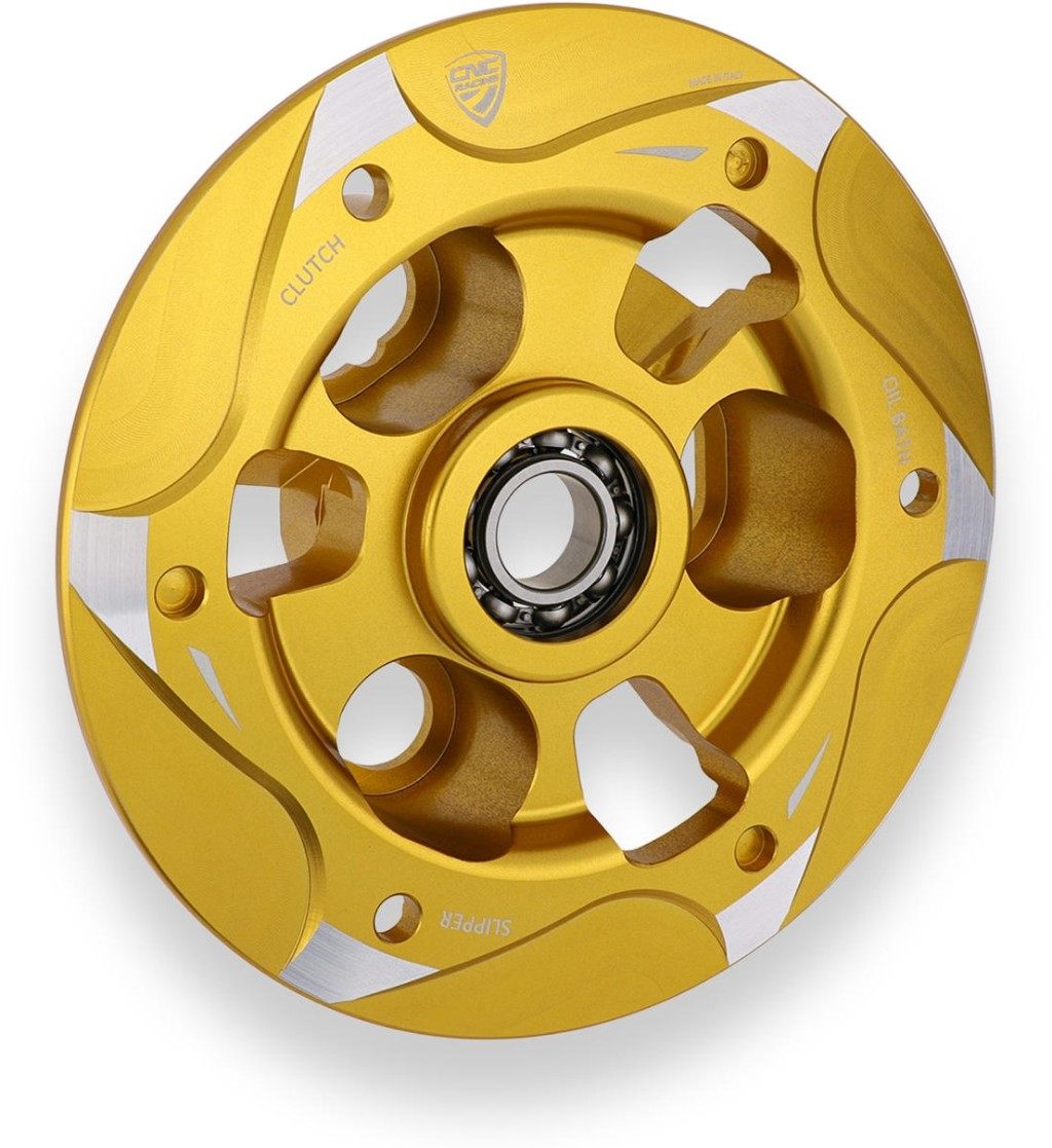 CNC Racing シーエヌシーレーシング クラッチプレッシャープレート BICOLOR DUCATI ドゥカティ 駆動系 カラー：ゴールド