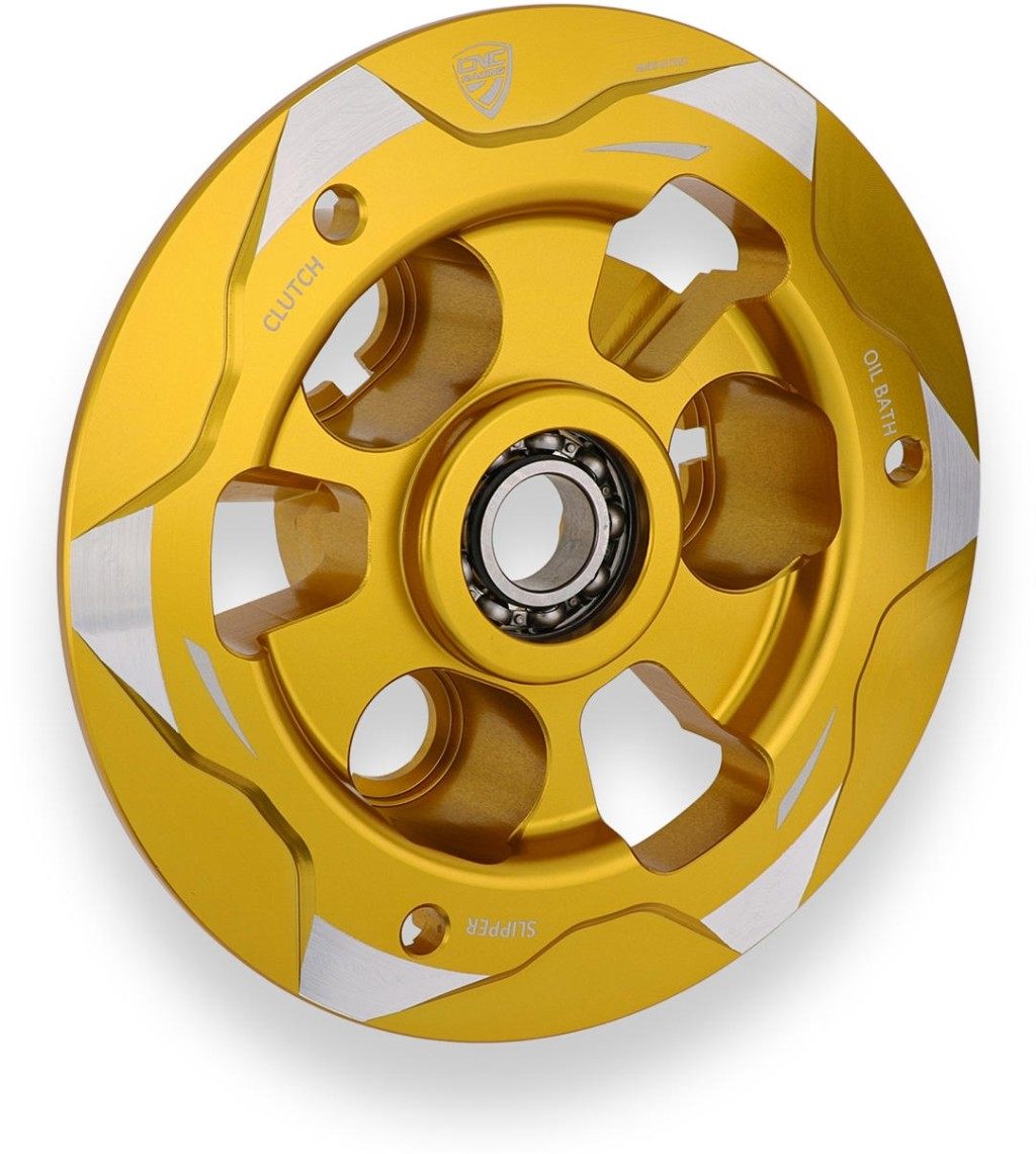 CNC Racing シーエヌシーレーシング クラッチプレッシャープレート BICOLOR PANIGALE V4 S DUCATI ドゥカティ 駆動系 カラー：ゴールド