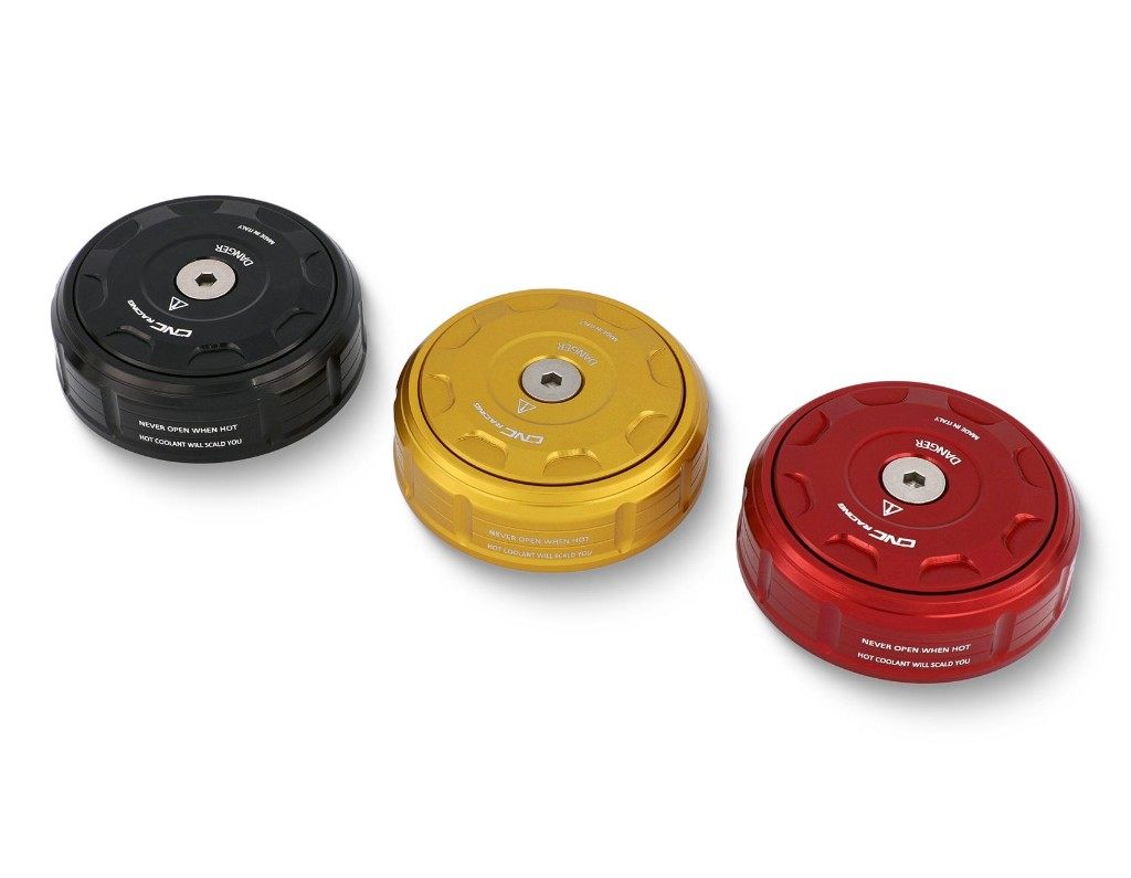 CNC Racing シーエヌシーレーシング ラジエーターリザーバータンクキャップカバー MONSTER 1200 1200R 1200S 821 DUCATI ドゥカティ ラジエーター 冷却関連 エンジン