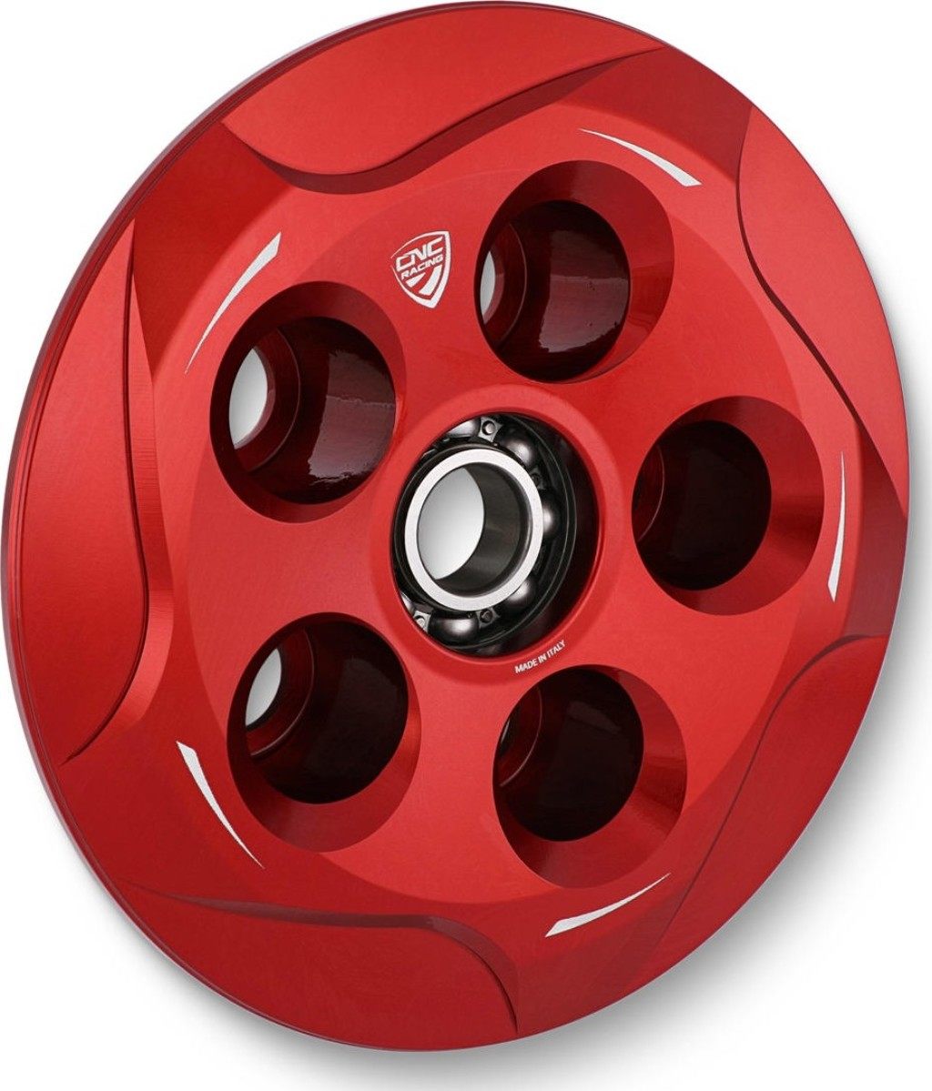 CNC Racing シーエヌシーレーシング クラッチプレッシャープレート Multistrada 1100/S ST3 ST4 GT1000 SPORT1000 STREETFIGHTER848 848 848EVO DUCATI ドゥカティ 駆動系 カラー：レッド