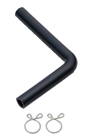 KIJIMA キジマ 内径8mm 外径12mm L字型フューエルホース ホース 燃料関連 エンジン