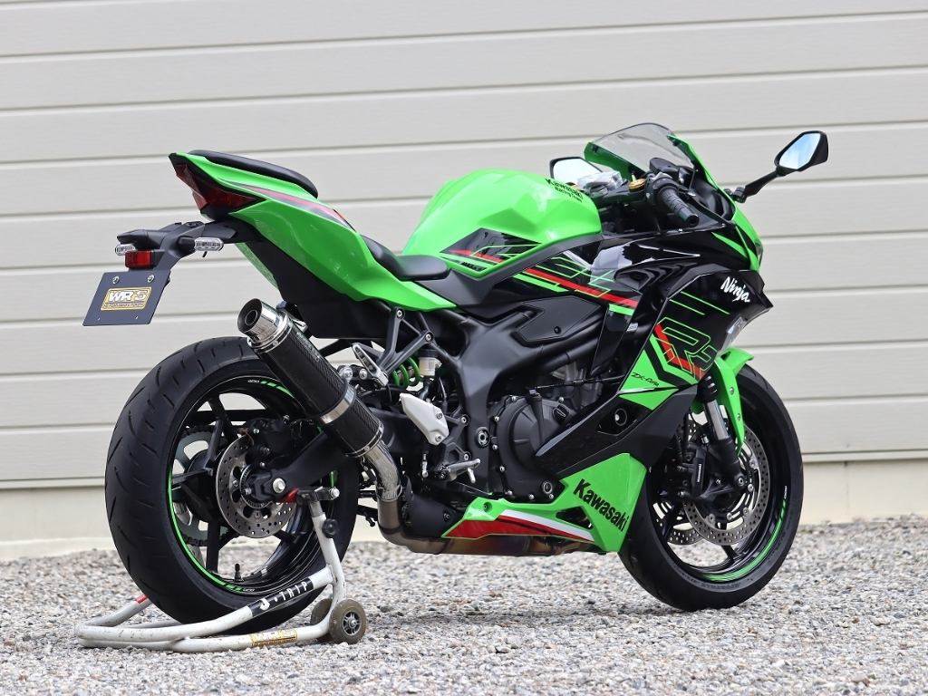 WR’S ダブルアールズ ラウンド(真円)サイレンサー ZX-25R SE KAWASAKI カワサキ スリップオンマフラー マフラー