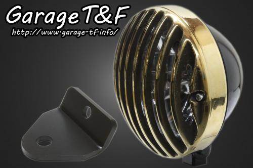 Garage T&F ガレージ 5.75インチバードゲージヘッドライト＆ライトステー(タイプH)...