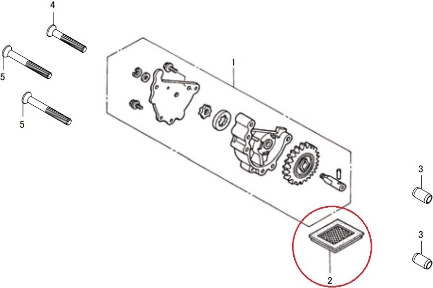 SP武川 SPタケガワ 【補修部品】オイルフィルタースクリーン オイルフィルター オイル