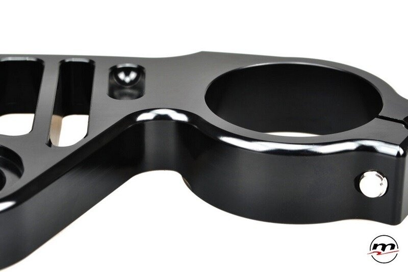 Melotti メロッティー Top Yoke Race With Nut Black トップブリッジ ハンドル周辺...