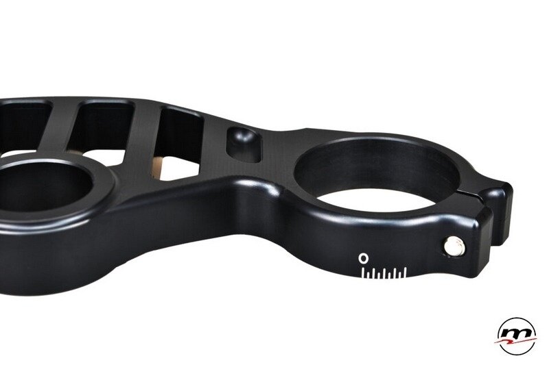 Melotti メロッティー Top Yoke Race Black トップブリッジ ハンドル周辺パーツ ハ...