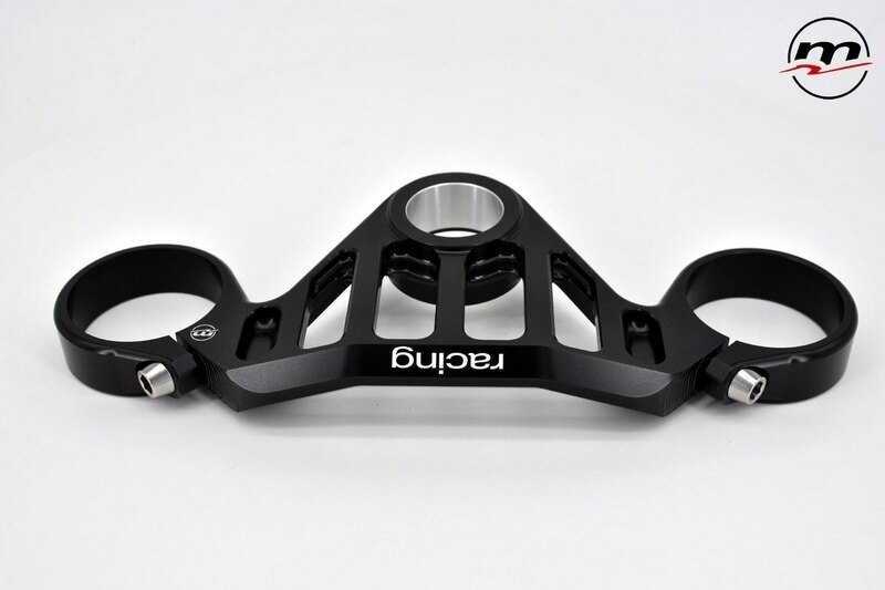 Melotti メロッティー Top Yoke Race Black トップブリッジ ハンドル周辺パーツ ハ...