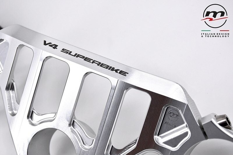 Melotti メロッティー Top Yoke Silver トップブリッジ ハンドル周辺パーツ ハンドル