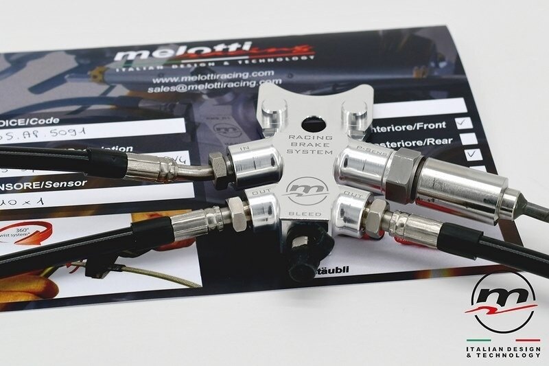 Melotti メロッティー Full RBS Unf 16-20 I2M Old Sens. Radial Master Cylinder その他ブレーキマスターシリンダーオプション 補修部品 ブレーキ