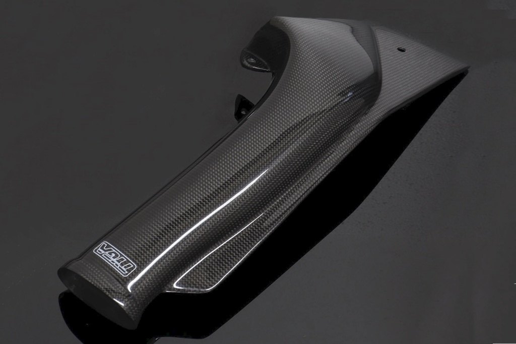 TYGA PERFORMANCE タイガパフォーマンス カーボン製エアダクト 左側 KRR150ZX KAWASAKI カワサキ エア..